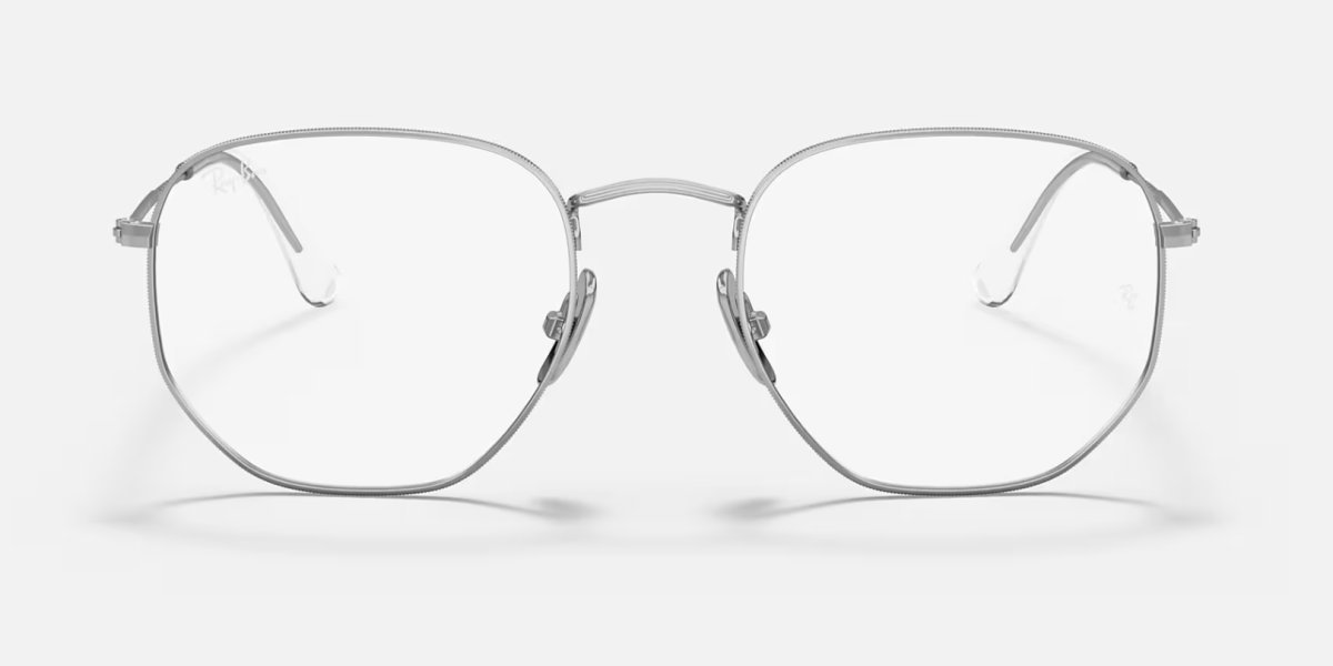Ray-Ban 0RX8148V Hexagonal Titanium 1224