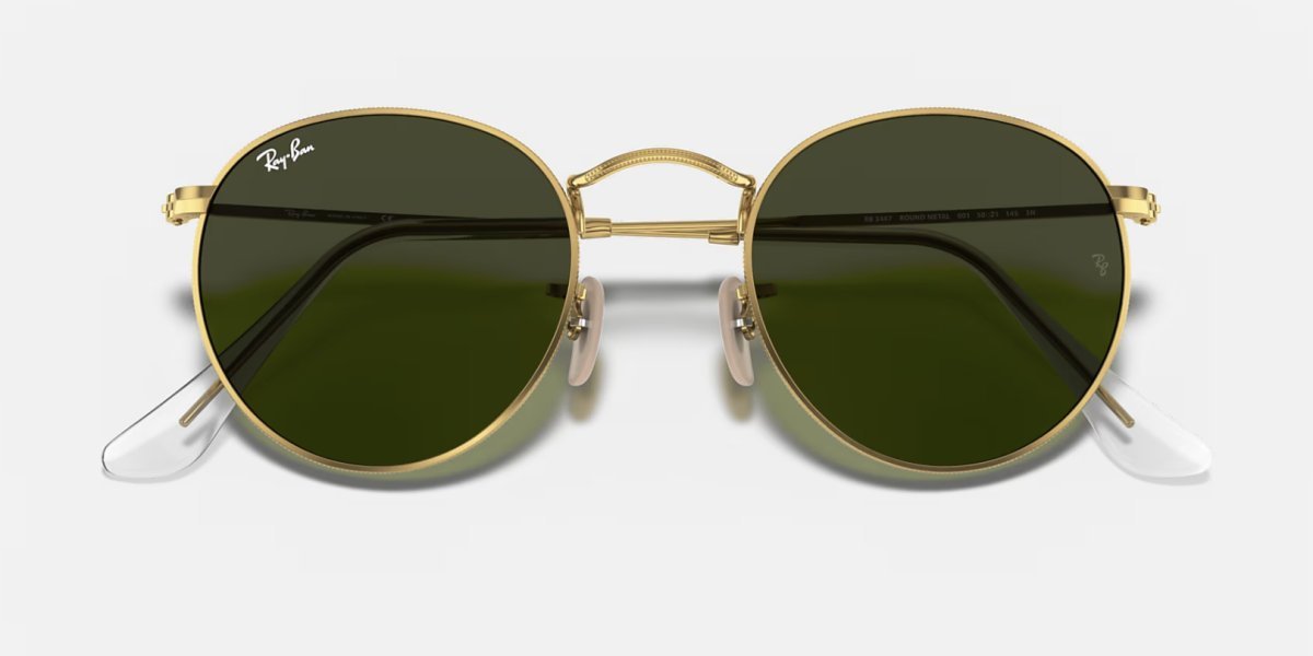 Ray-Ban RB3447 Round Metal 001