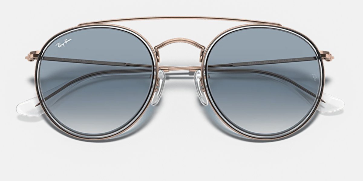 Ray-Ban RB3647-N Round Double Bridge 9068/3F